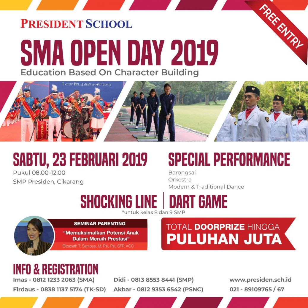 President School Open Day 2019
