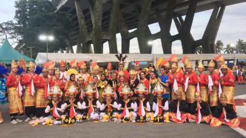 SMA Presiden Menjadi Duta Budaya Ching Ay Parade Singapore