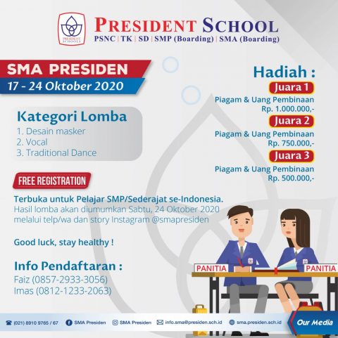 Info Lomba Open Day 2020 tingkat SMP-Sederajat