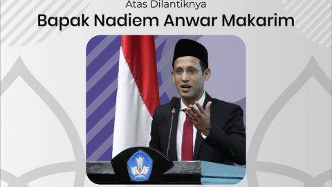 Selamat dan Sukses Nadiem Anwar Makarim, B.A., M.B.A