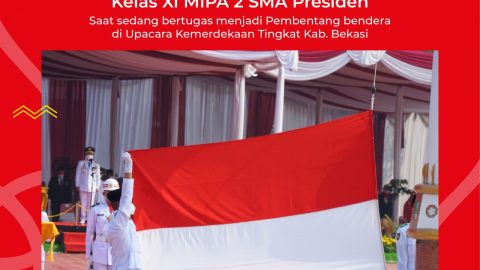 Siswa Tangguh Sukses Kibarkan Bendera Merah Putih – Paskibraka Tingkat Kab. Bekasi