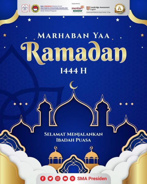 Selamat Menunaikan Ibadah Puasa Ramadan 1444 H