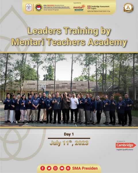 Leaders Training by Mentari Teachers Academy