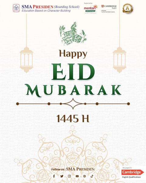 Happy Eid al-Fitr 1445 Hijriah