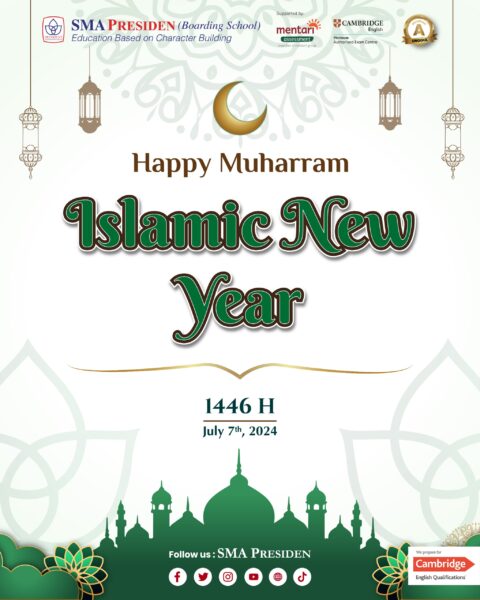 Happy Islamic New Year 1 Muharram 1446 Hijri