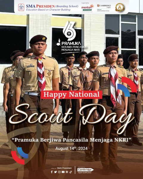 Happy National Scout Day: Pramuka Berjiwa Pancasila Menjaga NKRI