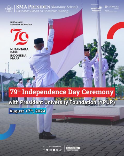 President University Foundation Celebrates Indonesia’s 79th Independence Day